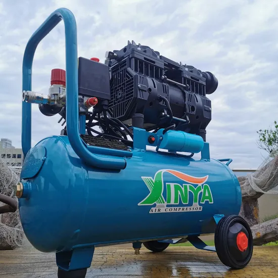 Xinya 220 V, 50 Hz/60 Hz, 4 Pole, 0,55 kW, 0,75 kW, 1,1 kW, 1,5 kW, 2,2 kW, tragbarer, leiser, ölfreier Luftkompressor